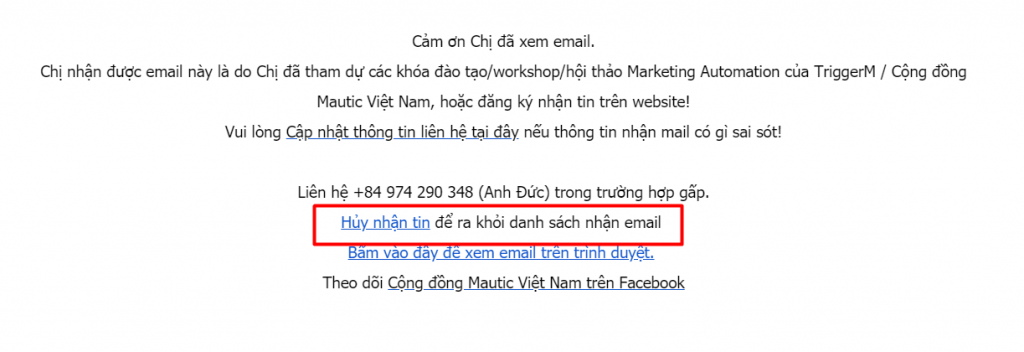 cách tạo bản tin email